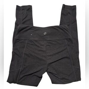 SPALDING Women’s Charcoal Medium Leggings With Pockets